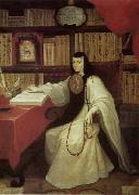 Miguel Cabrera Sor Juana oil painting on canvas